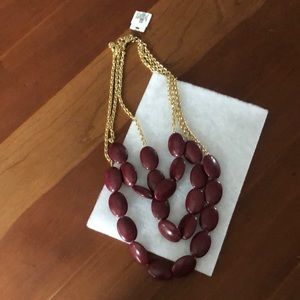 Brand new triple chain necklace